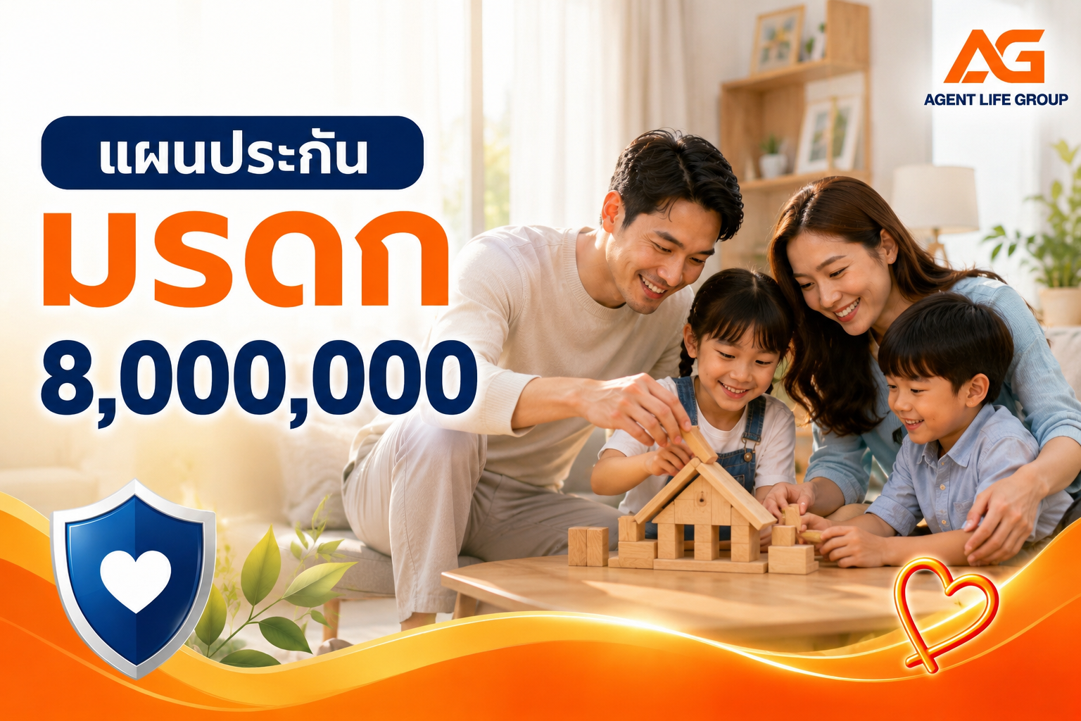 ประกันมรดก FWD 8,000,000 บาท